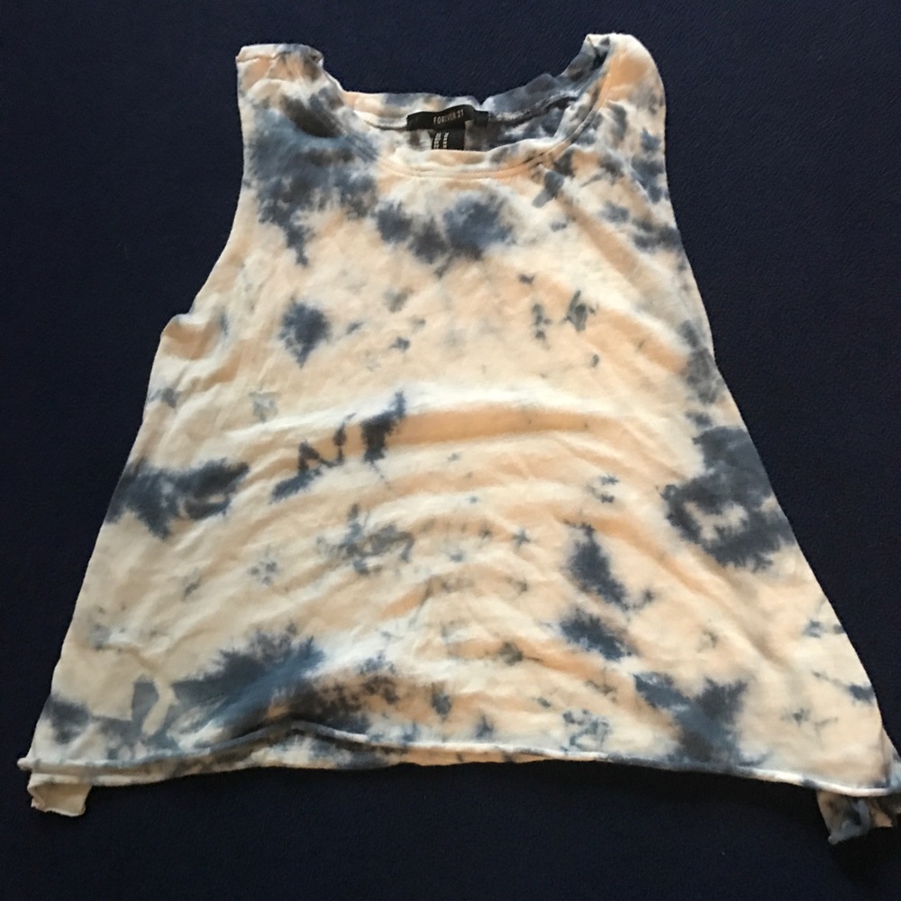 Tie dye muscle tank!