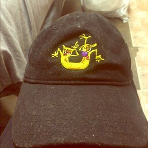 Cat dog dad cap