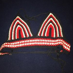 Knitted bralette 👙