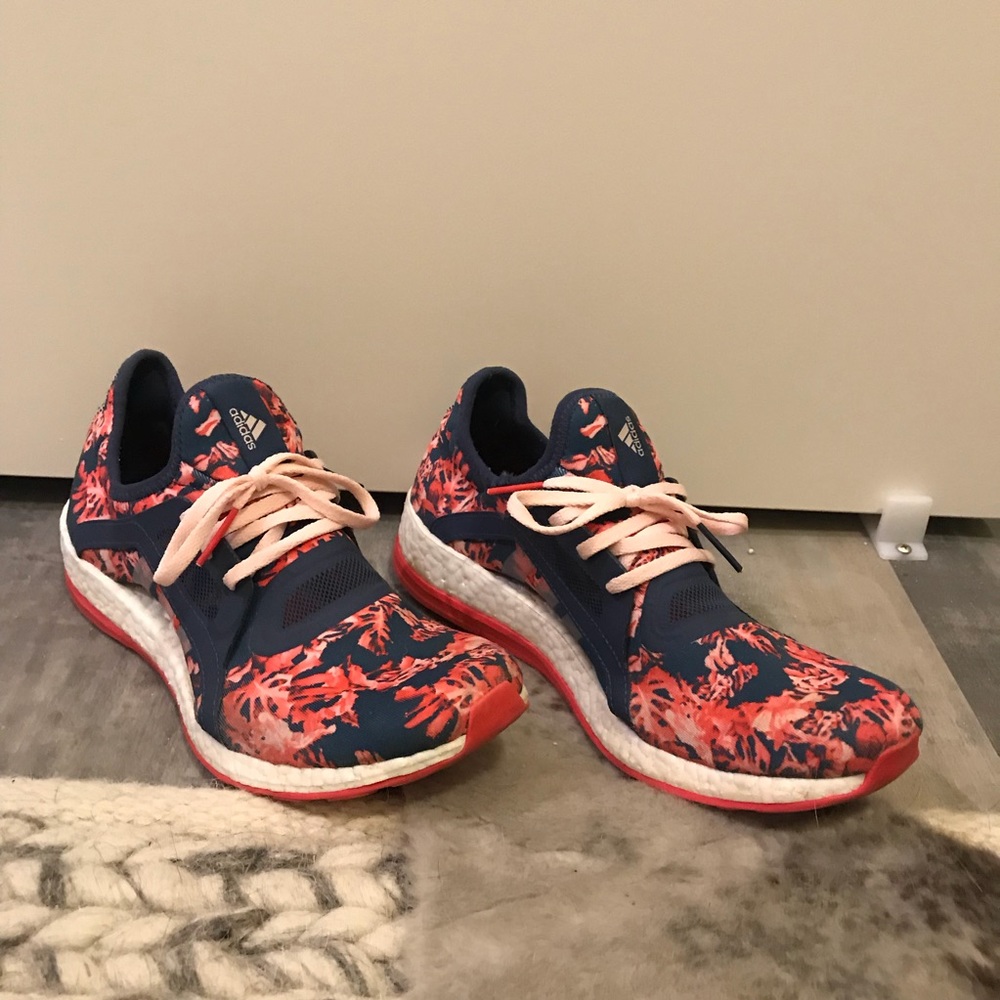 ADIDAS floral sneakers