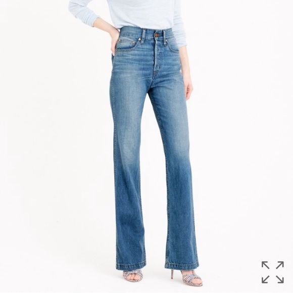 J. Crew Denim - Point Sur Denim by J. Crew High Rise Jean LIKE NEW