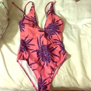 One piece bathing suit