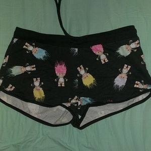 TROLL pajama shorts!
