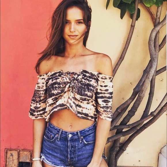 Kinetix animal print top - Picture 1 of 1