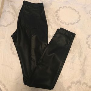 Faux Leather Leggings