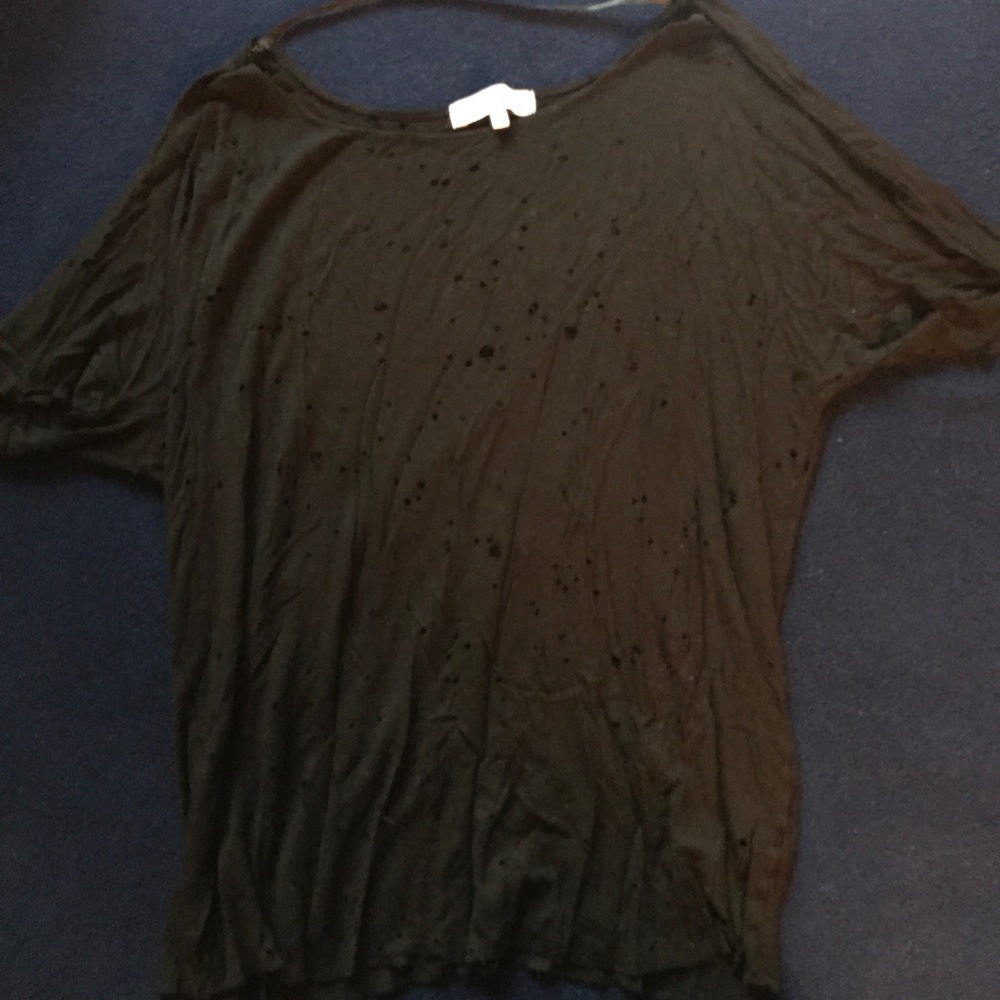 Off the shoulder t shirt