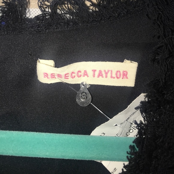 Rebecca Taylor leather shoulder tweed dress - Picture 4 of 5