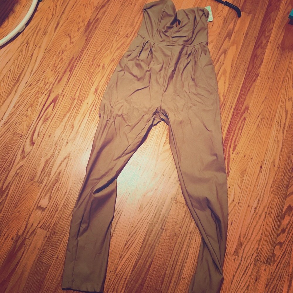 Tan Romper