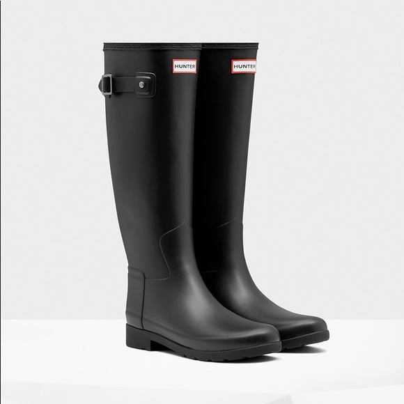 Tall Matte Hunter Boots - Picture 1 of 1
