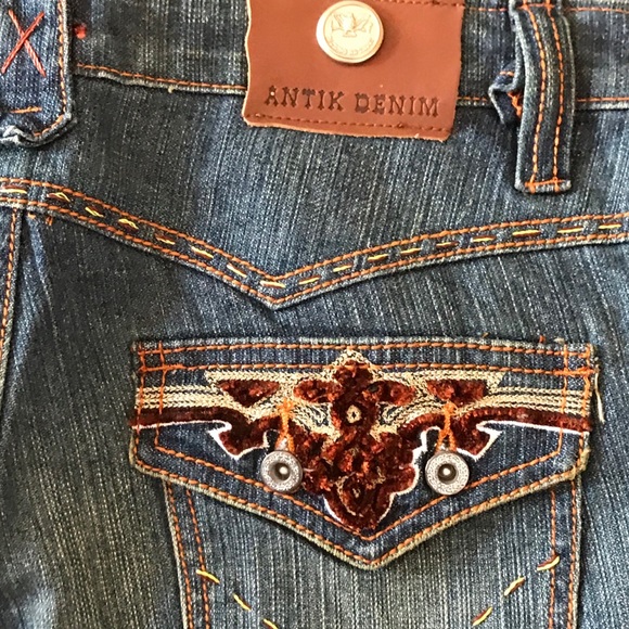 Antik Denim Boot Cut Jeans Size 27 - Picture 4 of 5
