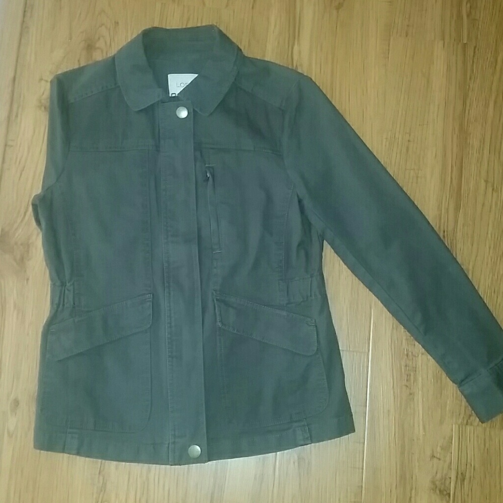 Loft Green Utility Jacket