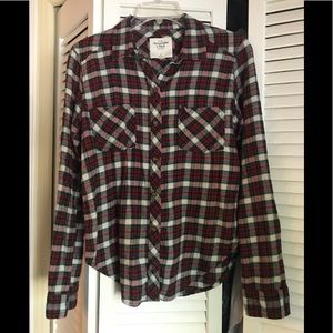 Abercrombie flannel shirt