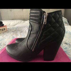 Sugar brand black ankle boots