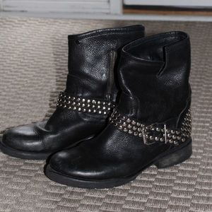 Steve Madden Stud Combat Boots