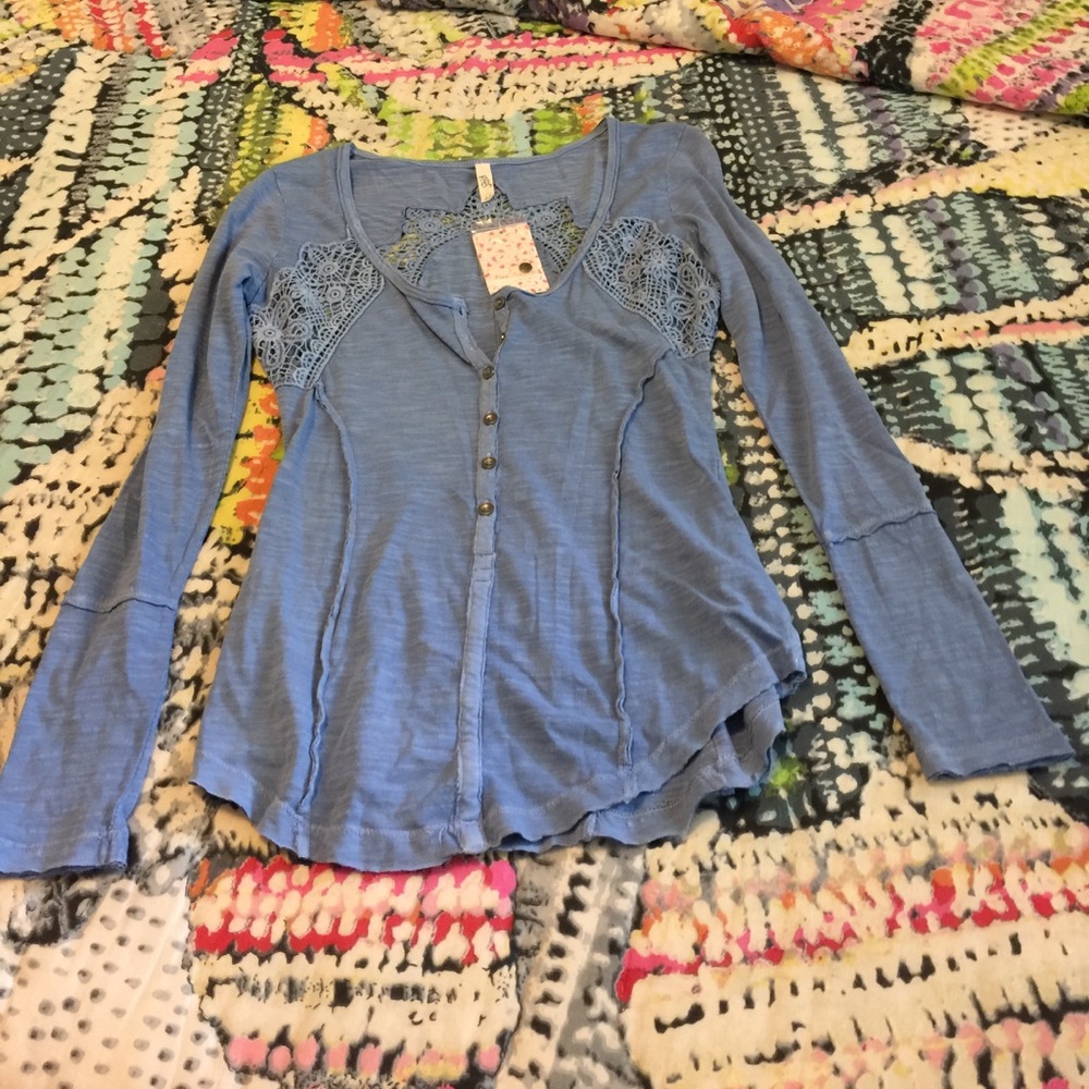Brand new Free People long sleeve
