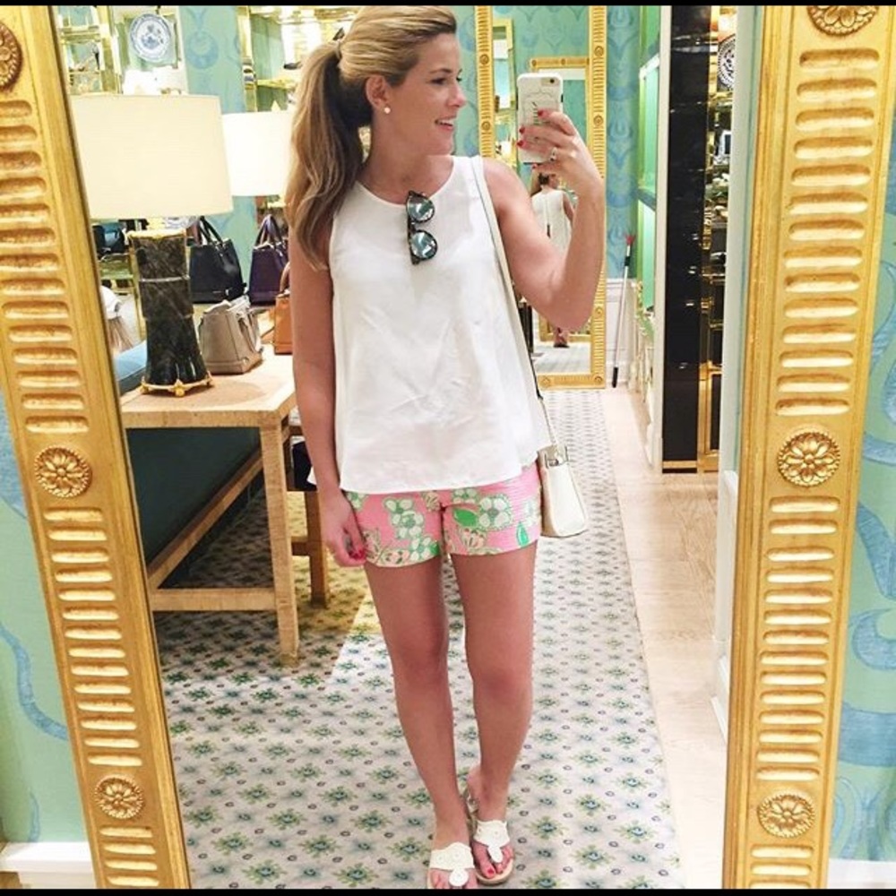 Lilly Pulitzer Callahan Shorts Pretty Pink Tootie - Picture 6 of 12