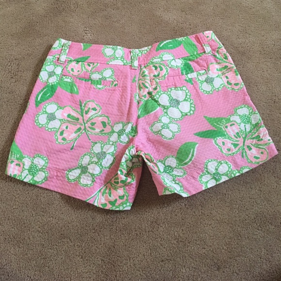 Lilly Pulitzer Callahan Shorts Pretty Pink Tootie - Picture 4 of 12