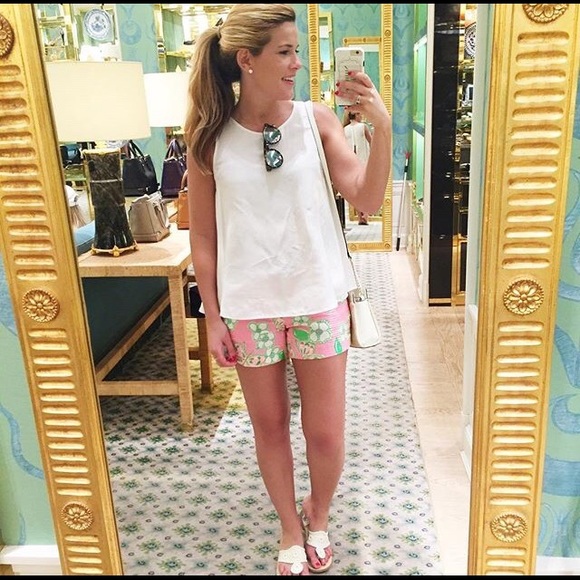 Lilly Pulitzer Callahan Shorts Pretty Pink Tootie - Picture 6 of 12