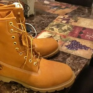 Size 11 timberland boots never been worn