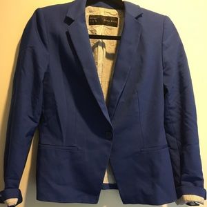 Zara royal blue blazer - size medium