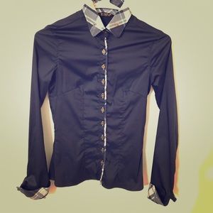 Navy blue shirt