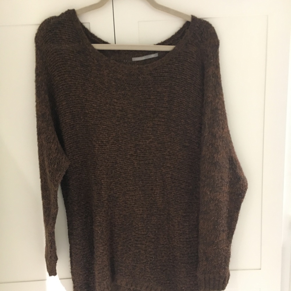 Brown sweater