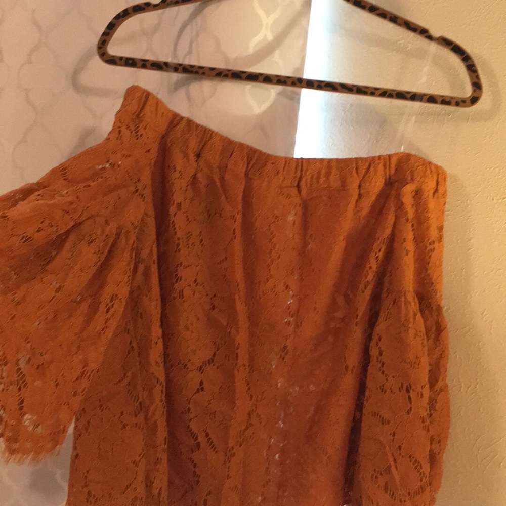 Vici Collection Barcelona Bell Sleeve Lace blouse