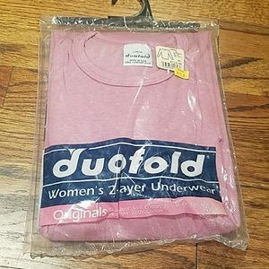 Large Duofold womens 2 layer long sleeve shirt