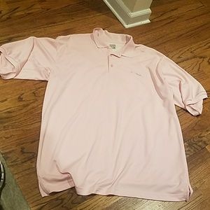 Columbia pfg pink short sleeved golf shirt xlt