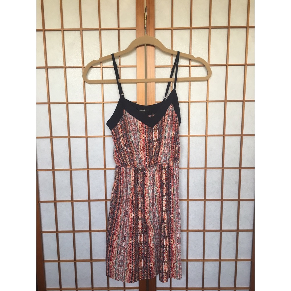 Pink Multi-Color Summer Dress