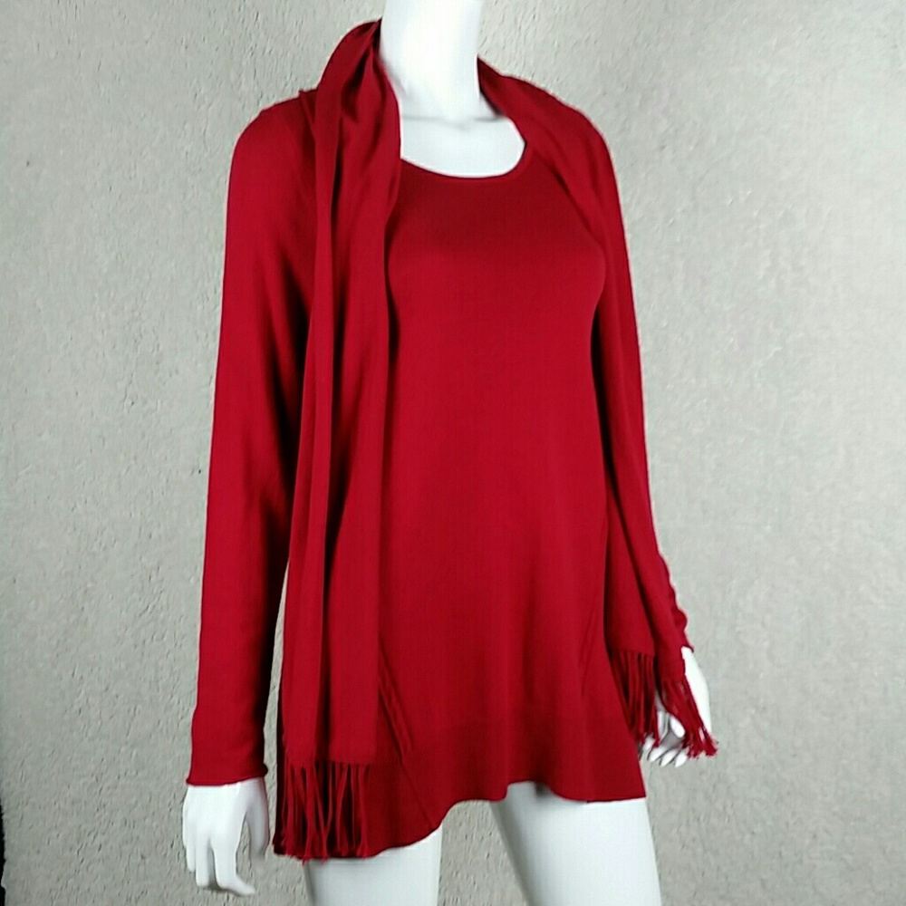 Alfani Red Sweater