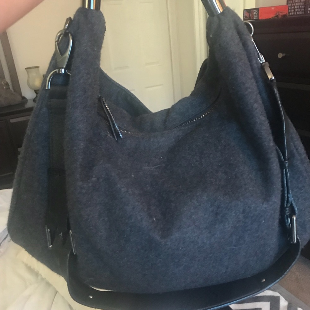 Gray Kenneth Cole Purse