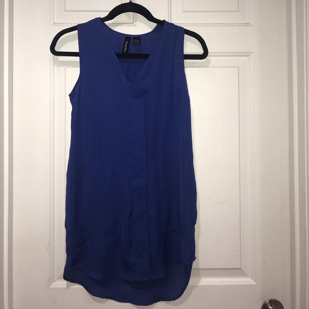 Sheer tank top
