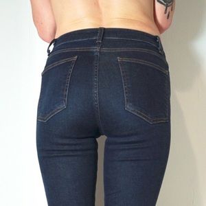 American Apparel Pencil Pant Jeans Cropped