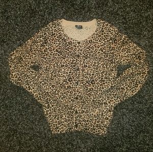 Leopard Print Cardigan