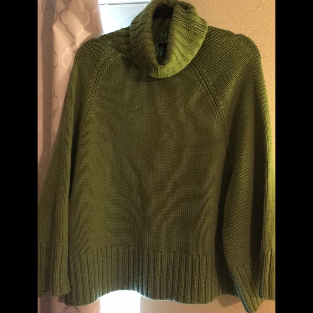 Theory brand Juliet Sweater size Small Cash Green