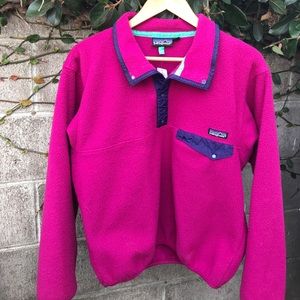 Women’s patagonia VTG Snap t jacket M