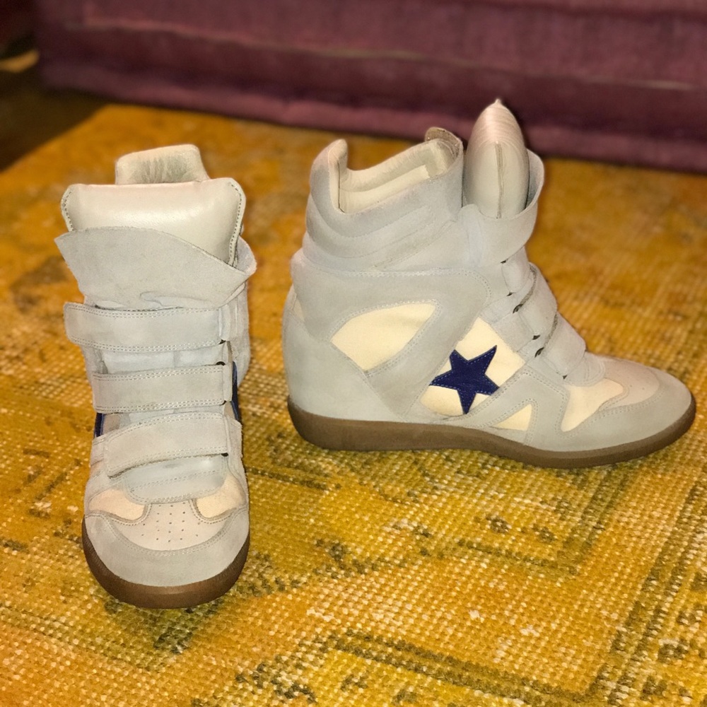 Isabel Marant Bekett Wedge Sneakers