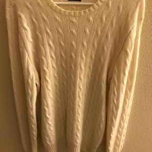 Ralph Lauren 💯% Cashmere Sweater (Cream Color)