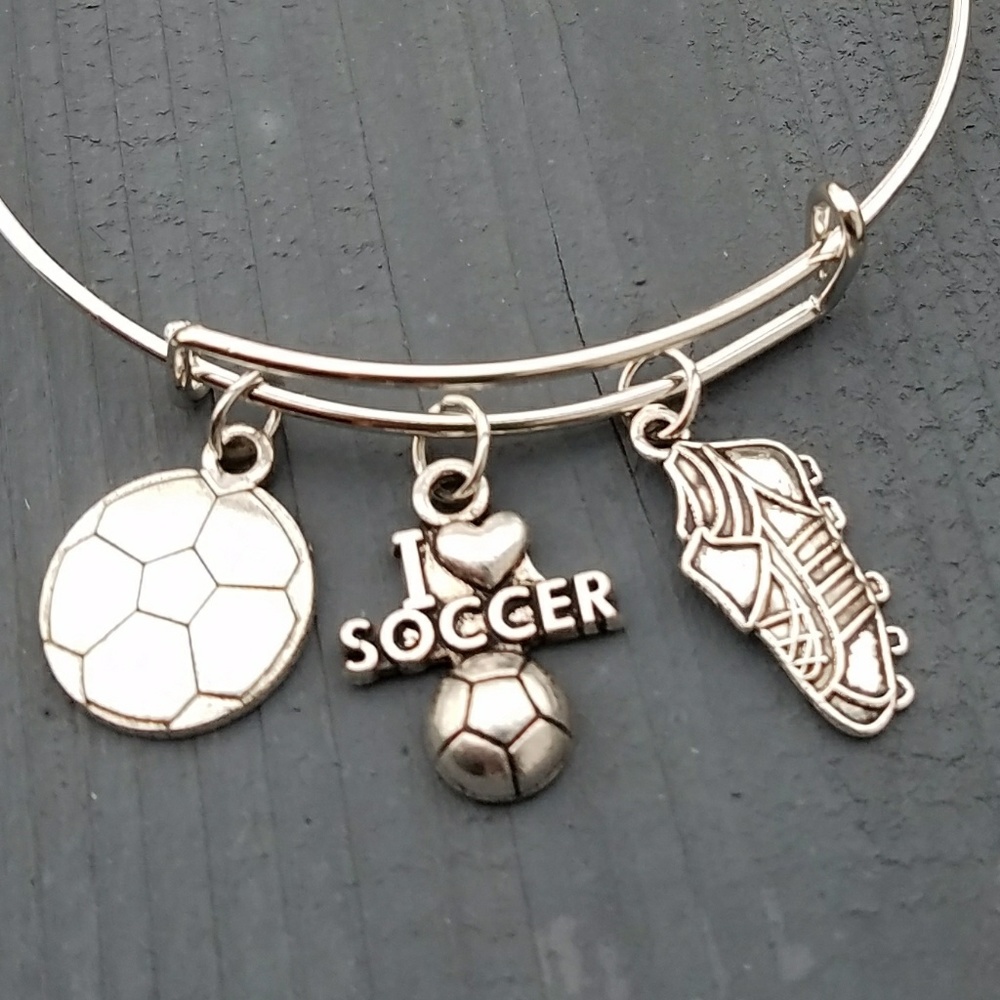 New soccer bracelet, soccer, sports bracelet