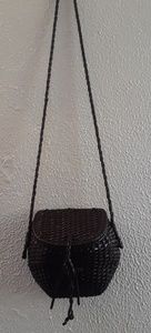 Woven Straw Purse
