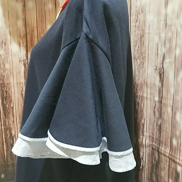 Halogen Ruffled sleeve top - Picture 4 of 8