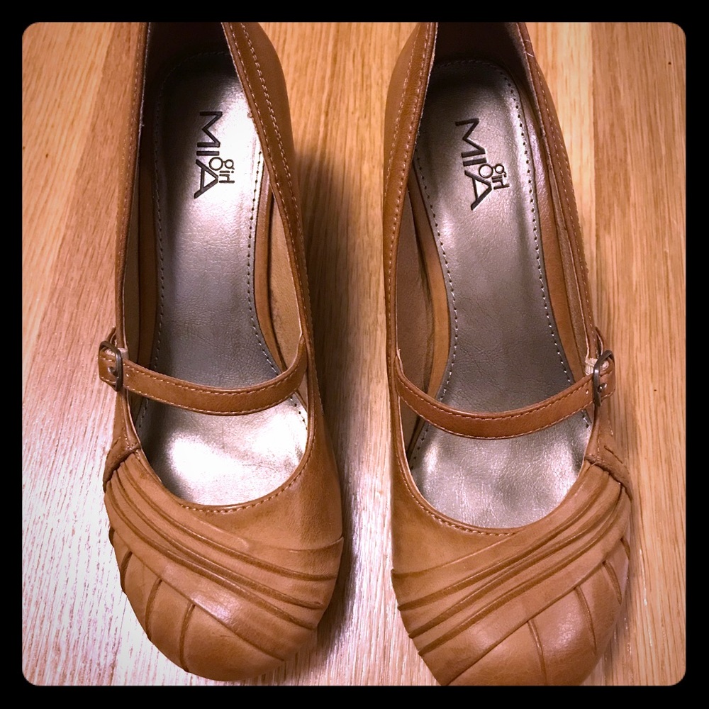 MIA wedge sandals. Never worn!