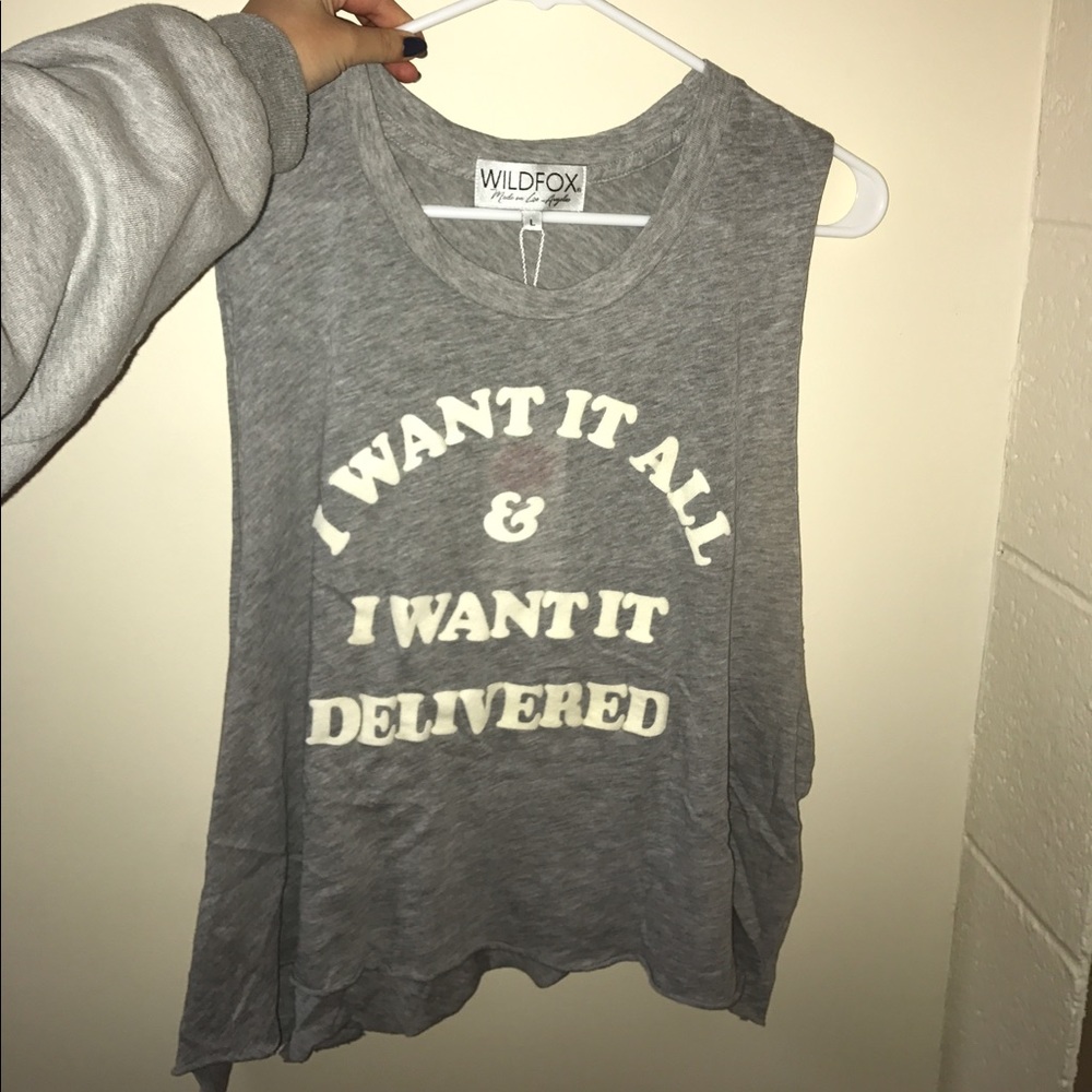 Wildfox Muscle Tee