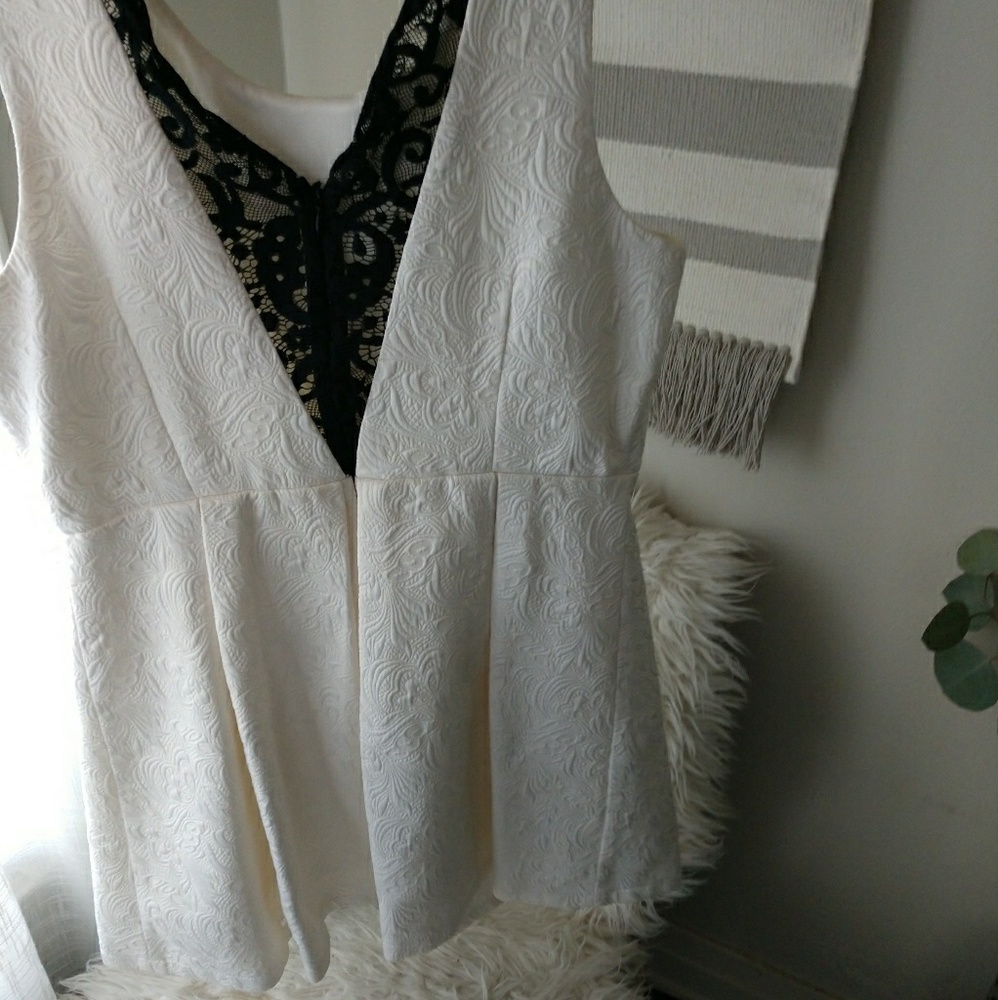 Mini A line dress