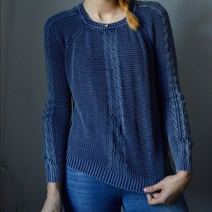 F21 Blue Sweater