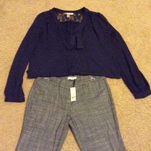 Crosby Street Pant Straight Leg Size 6 Petite