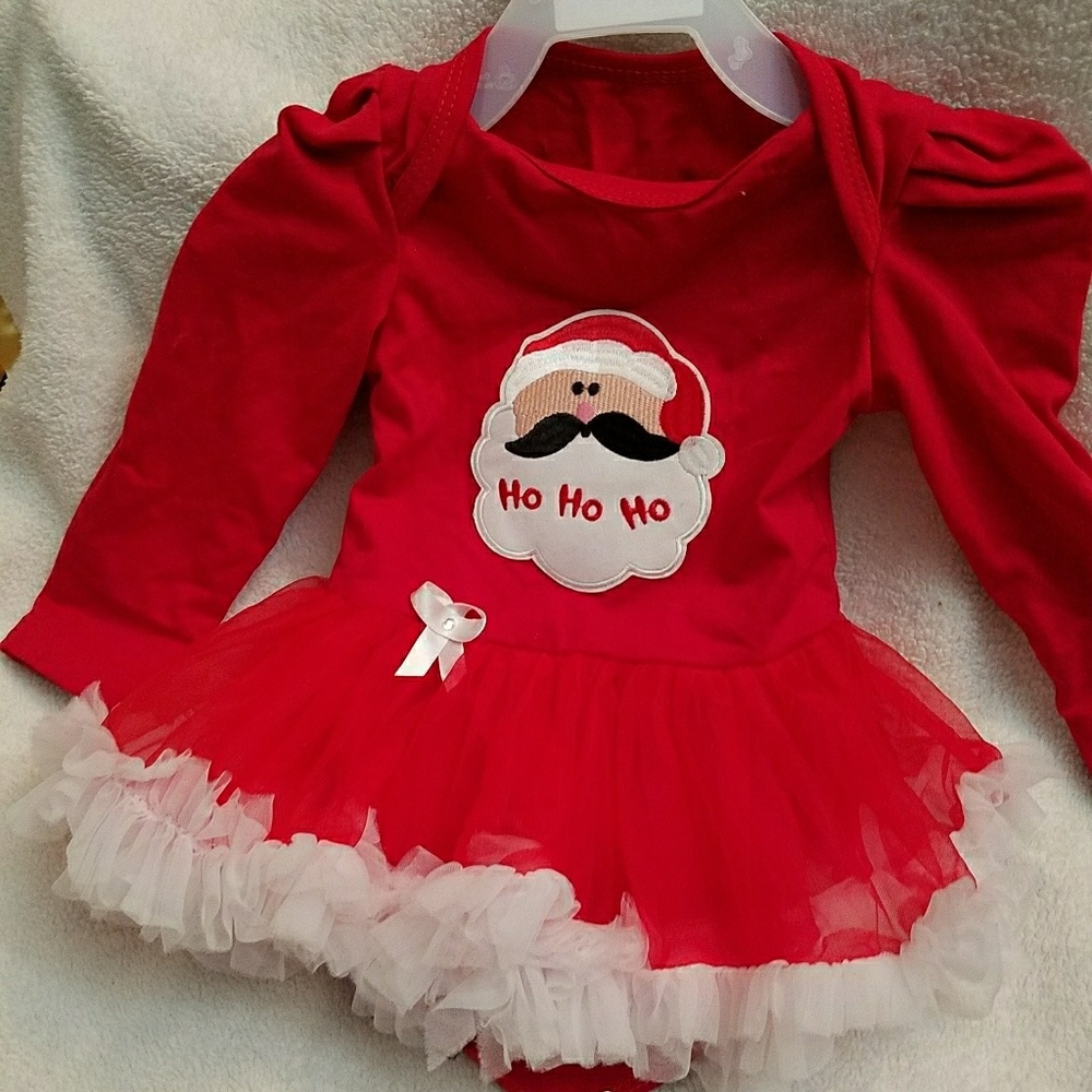 Baby girl First Christmas Dress!! Size 3-6 months