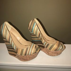 Women’s Multi Colored Wedge Heel