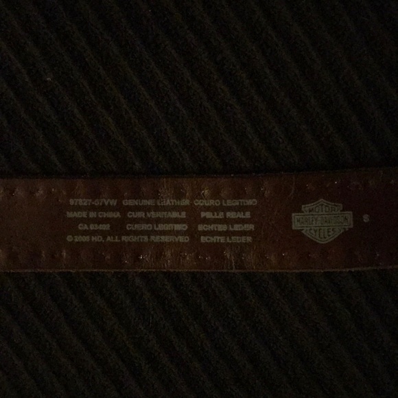 H-D BABY PINK GENUINE LEATHER STUDDED BELT main image 2